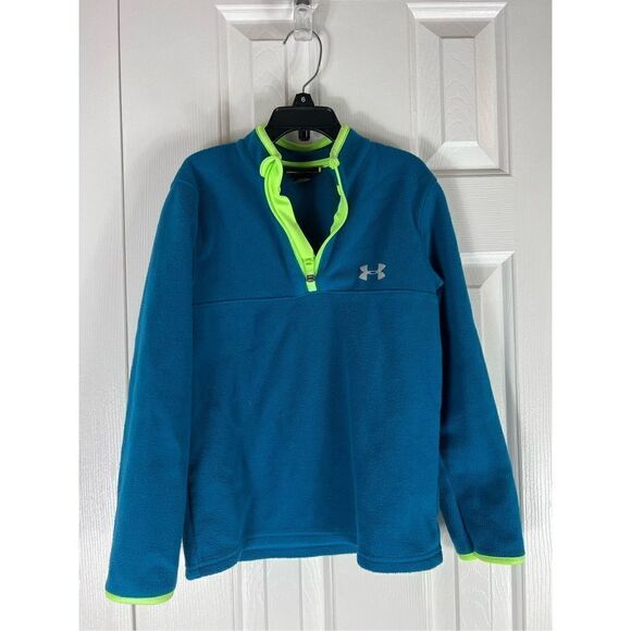 Underarmour Boys Fleece Pullover Size 7 - Picture 1 of 4